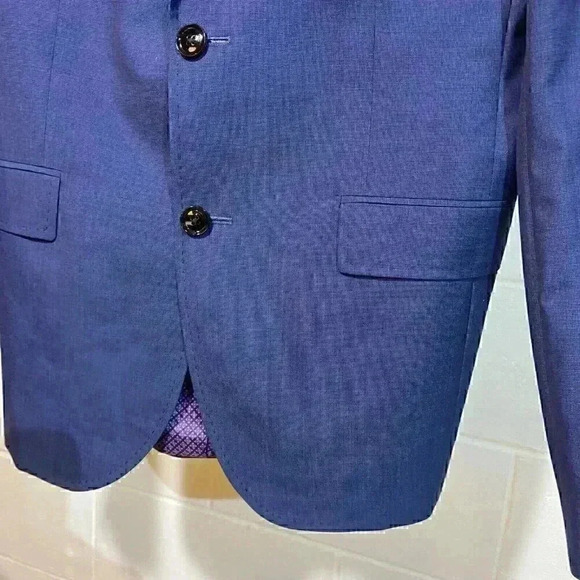 NEW Ted Baker London‎ Endurance Roger SPJ Men's Sports Blazer 38R Blue Cocktail - Picture 4 of 11
